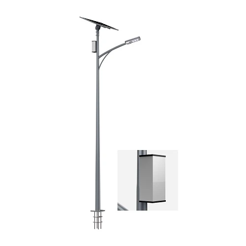 Street Solar Light með rafhlöðu
